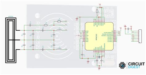 rfid rc522 circuit diagram